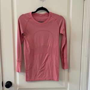 Lululemon Seamless Long Sleeve Top
